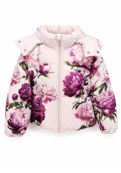 Giubbino con stampa DOLCE & GABBANA KIDS | L5JBN8 G7QZTHF6FZ